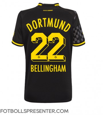 Borussia Dortmund Jude Bellingham #22 Borta Matchtröja Dam 2022-23 Kortärmad